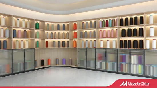 Fd High Stretch Full-Dull Composite Nylon/Polyester Dope Dyed Textured Elastic Spandex Air Covered Yarn for Sportswear Knitting