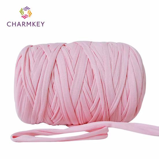 Fil fantaisie en Polyester doux Charmkey, 400g 500g, fil de coton pour t-shirt, sac à tricoter à la main